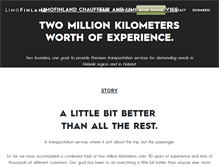 Tablet Screenshot of limofinland.com